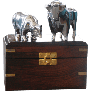 Bulle und Bär Figuren